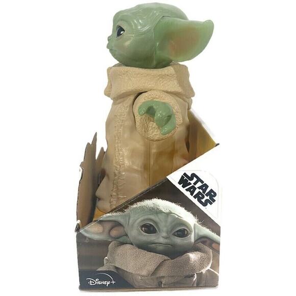 Disney Star Wars The Mandalorian The Child Posable Baby Yoda Grogu 6.5 Inch - Picture 3 of 7